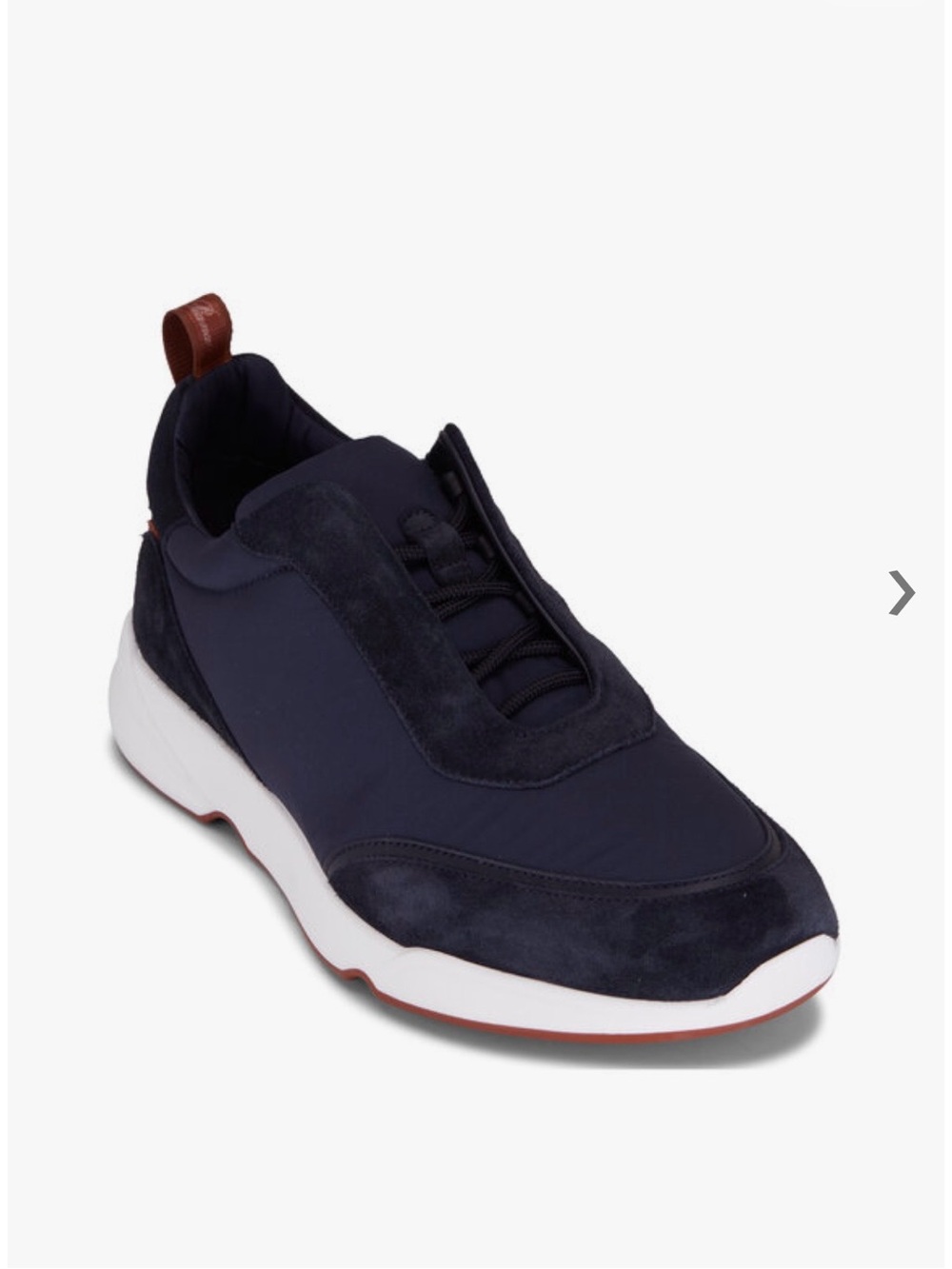 NWOT Loro Piana Modular Wind Walk Navy Blue Sneaker Size 45